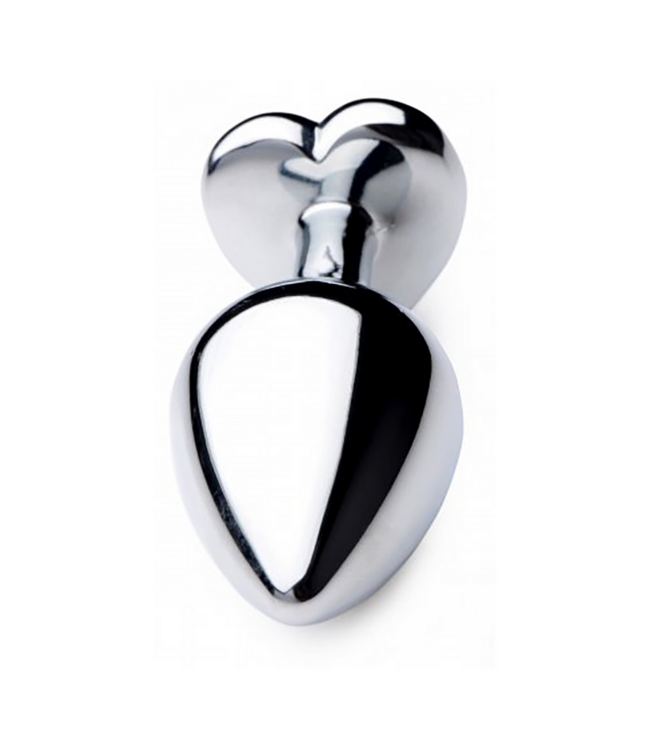 XR Brands Butt Plug Medium Zwart Hart 8,3 cm Gewogen Comfort Design