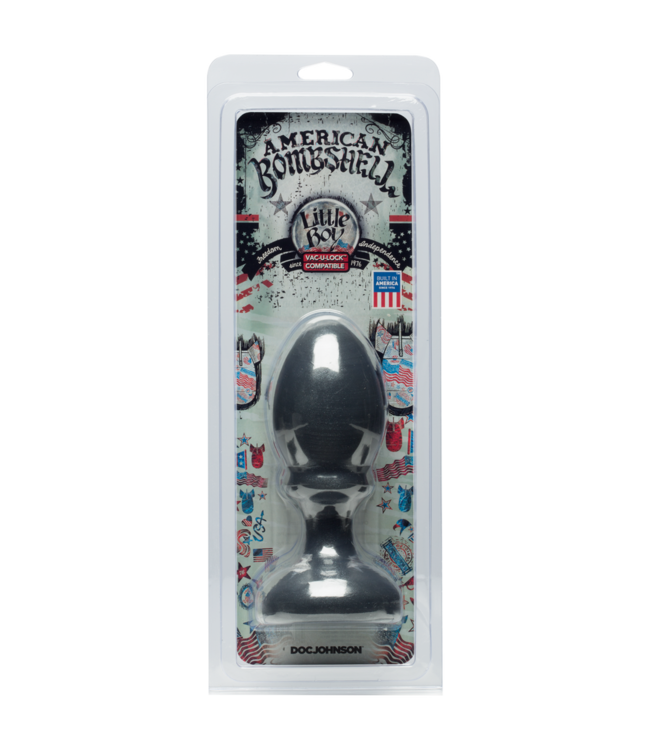 Doc Johnson Anale Plug Eivormig 15,5 cm Met Stimulerende Ring En Veilig Basis