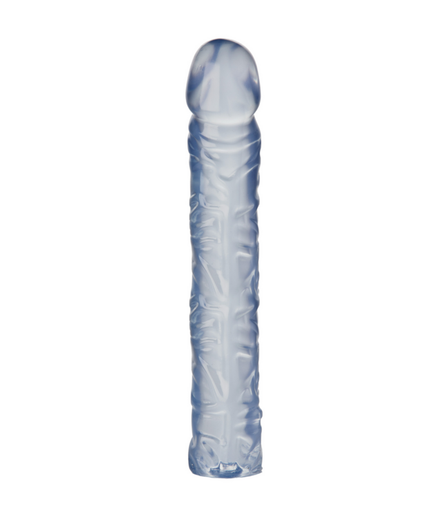 Doc Johnson Doc Johnson 10 Crystal Jellies Flexibele Dong 24 cm Transparant Veilig