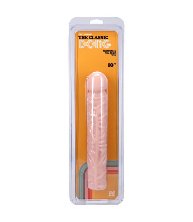 Doc Johnson Doc Johnson Stevige Classic Dong 24 cm Met Gelaagde Structuur