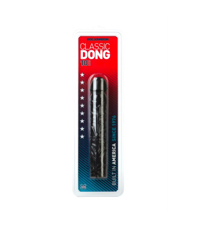 Doc Johnson Classic Dong 24.1 cm - Firm, Flexible Dildo for Extra Pleasure
