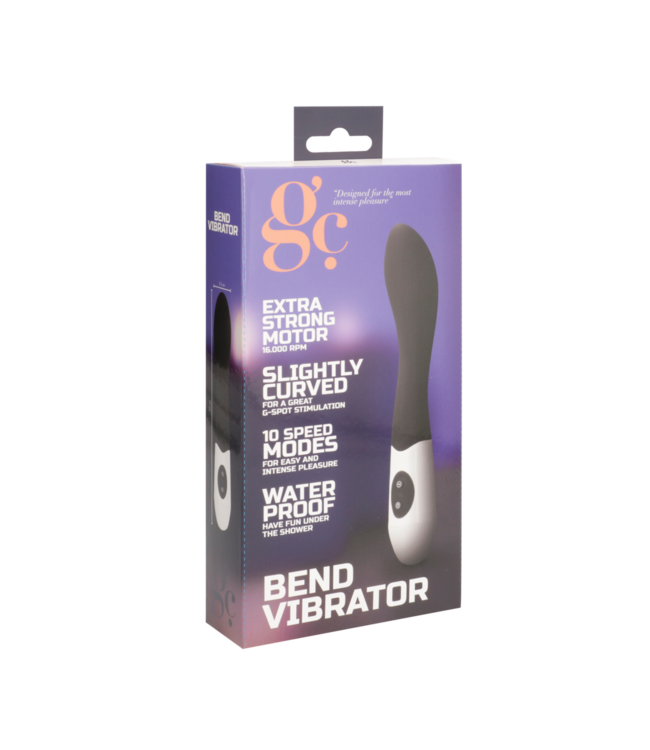 GC Ergonomische G-Spot Vibrator 10 Snelheden Silicone En ABS 19 cm