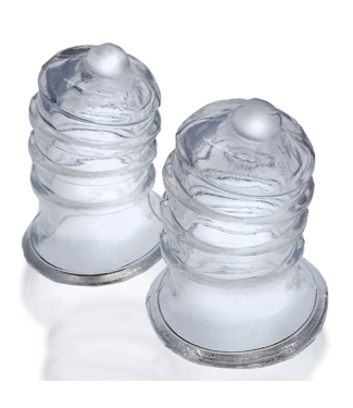 Hunkyjunk Elong Wide Base Nipsuckers - Powerful Suction & Stylish Comfort