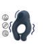 Loveline Loveline Cockring Met Vibratie En Clitoris Stimulator In Indigo Blauw