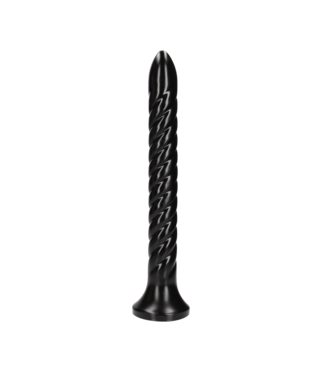 Ouch! Drehbarer Analgenuss – Flexibler Dildo mit 3 Texturen & Saugnapf