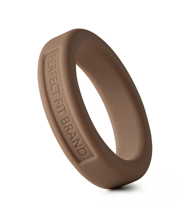 PerfectFitBrand Classic Nude Silicone Cock Ring - Comfort & Quality for All Levels