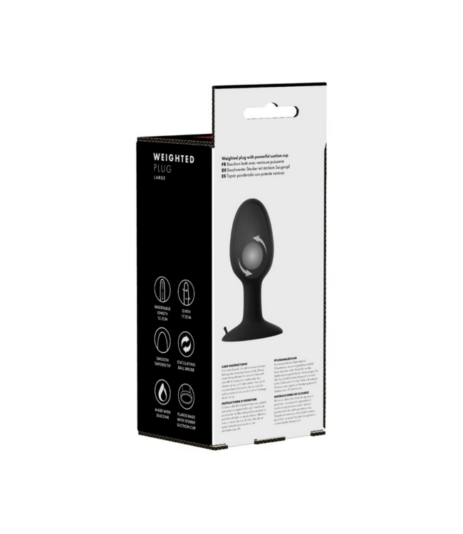 Prowler Red Prowler RED Oszillierender Butt Plug 14 cm – Beschwert & Beweglich