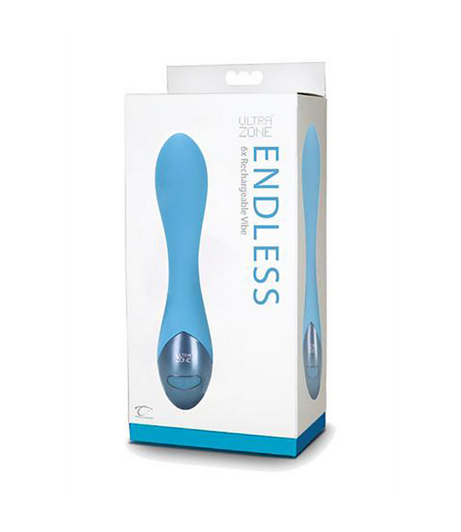 Topco Endless Rechargeable Waterproof Silicone Vibrator with 6 Functions