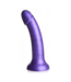 XR Brands Metalen Siliconen Dildo 7 cm Met Zuignap Voor Strapon En Solo Gebruik