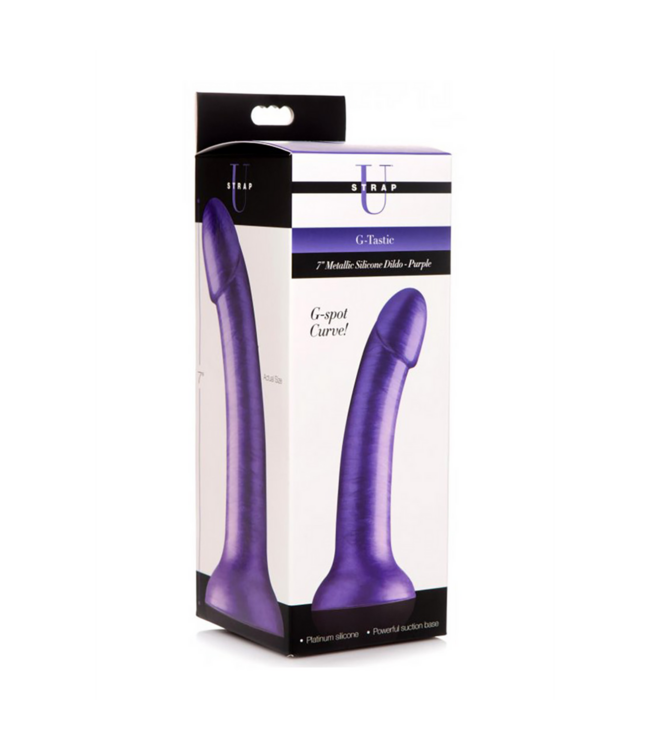 XR Brands G-Tastic 7cm Metal Silicone Dildo - Stylish, Durable, Versatile Fun