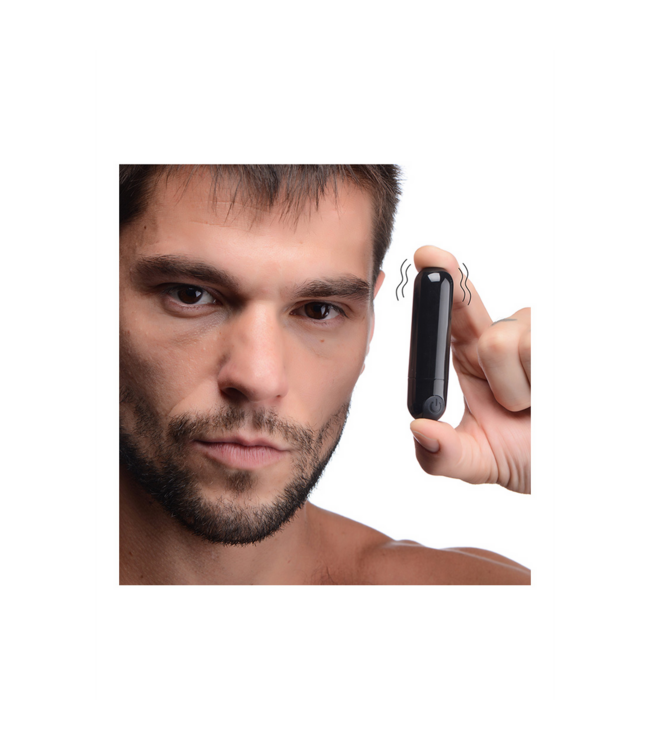 XR Brands Metalen Bullet Vibrator 10 Modi – Compacte Discrete Vibrator