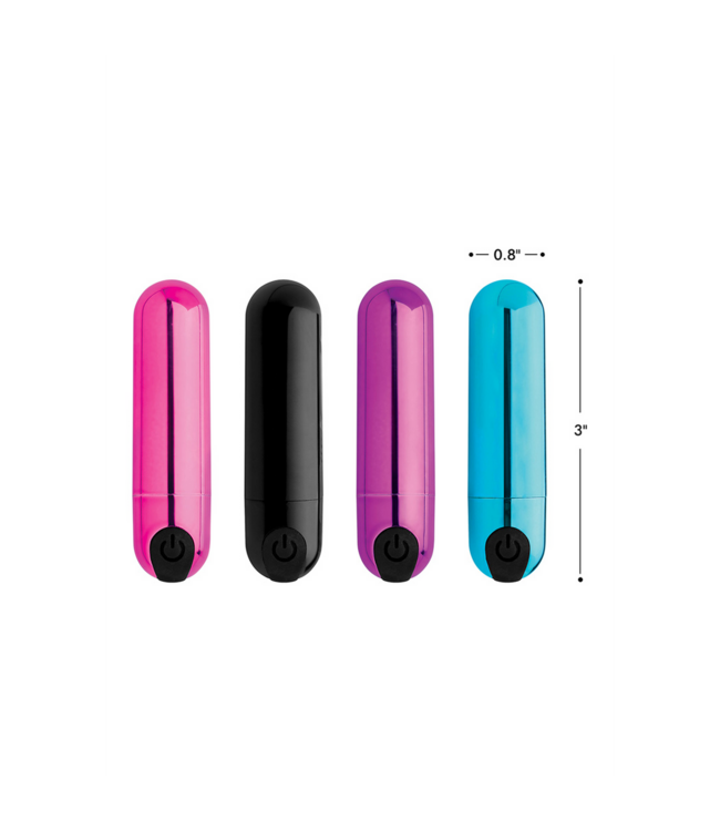 XR Brands Compact 10-Speed Vibrating Bullet – Powerful Pleasure Anywhere!