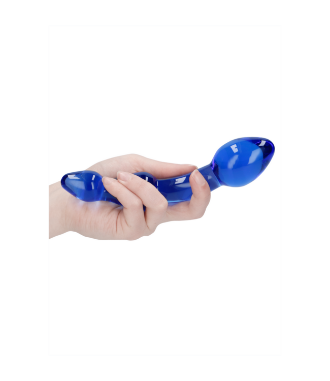 Chrystalino Chrystalino Glazen Dildo 18 cm Van Borosilicaat Voor Veilig Temperatuurspel
