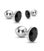Crushious Bijou Analplug Trio – Luxuriöse schwarze Juwelen für intensives Vergnügen