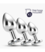 Crushious Bijou Anal Train Trio – Luxuriöse Metallplugs für stilvolles Training