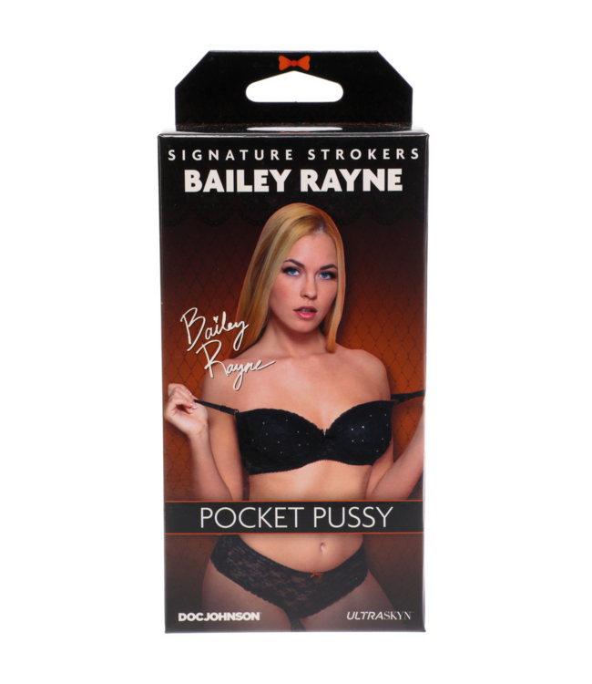 Doc Johnson Bailey Rayne ULTRASKYN Signature Stroker for Realistic Pleasure