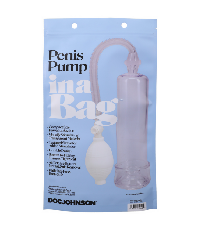 Doc Johnson Penis Pomp Met Snelkoppeling En Flexibele Basisring Van Doc Johnson