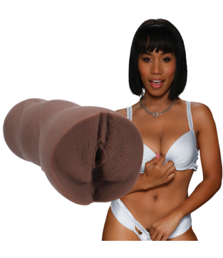 Doc Johnson Jenna Foxx ULTRASKYN Main Squeeze Stroker | Realistic Feel & Travel Case