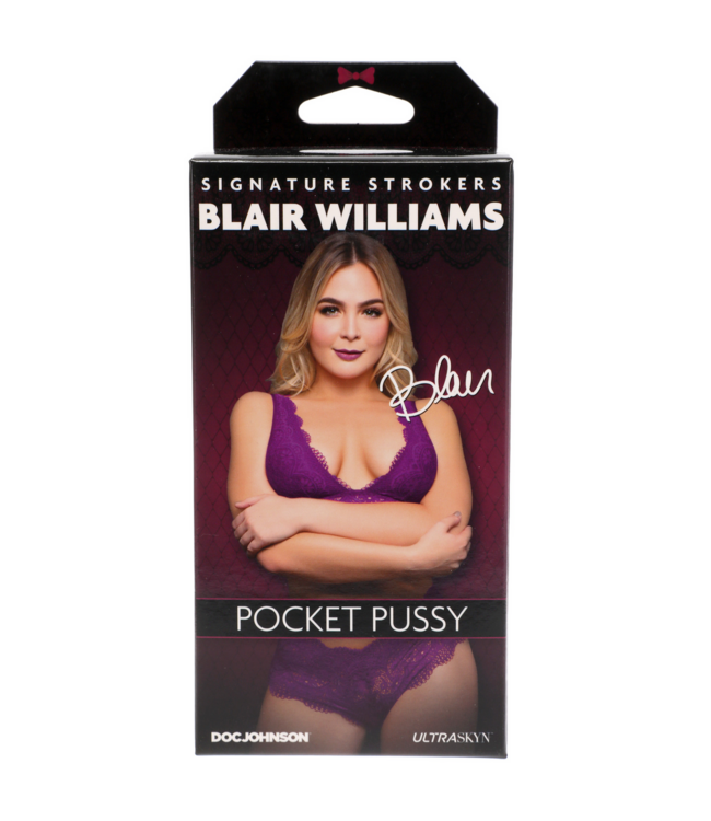 Doc Johnson Blair Williams ULTRASKYN Stroker – Intensives, realistisches Vergnügen