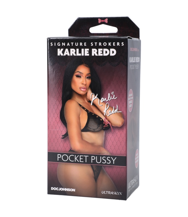 Doc Johnson Karlie Redd ULTRASKYN Handheld Stroker Met Realistisch Voelstructuur