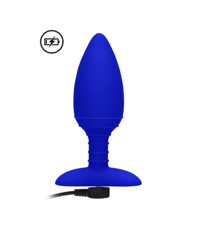 Elegance Elegance Vibrerende En Verwarmende Glow Anale Buttplug 12cm IP67