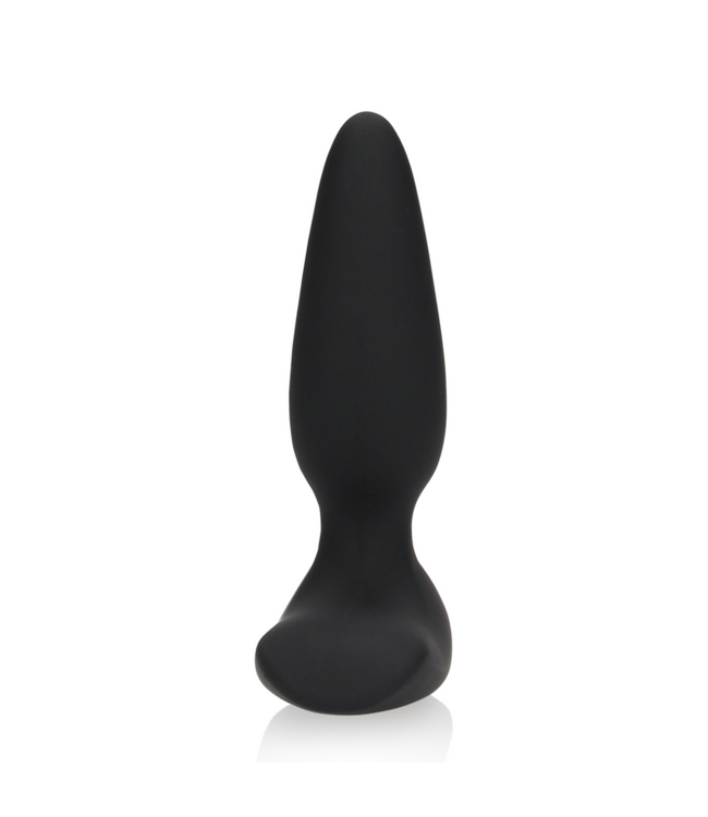Loveline Vibrierender Analplug mit Fernbedienung – Schwarz, 3,4 cm Spaß!