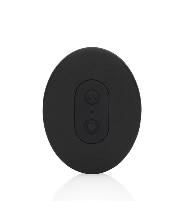 Loveline Loveline Remote-Controlled Smooth Vibrating Anal Plug - Black