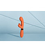 Loveline Loveline Siliconen Rabbit Vibrator Met Geribbelde Clitorisstimulator En G-Spot