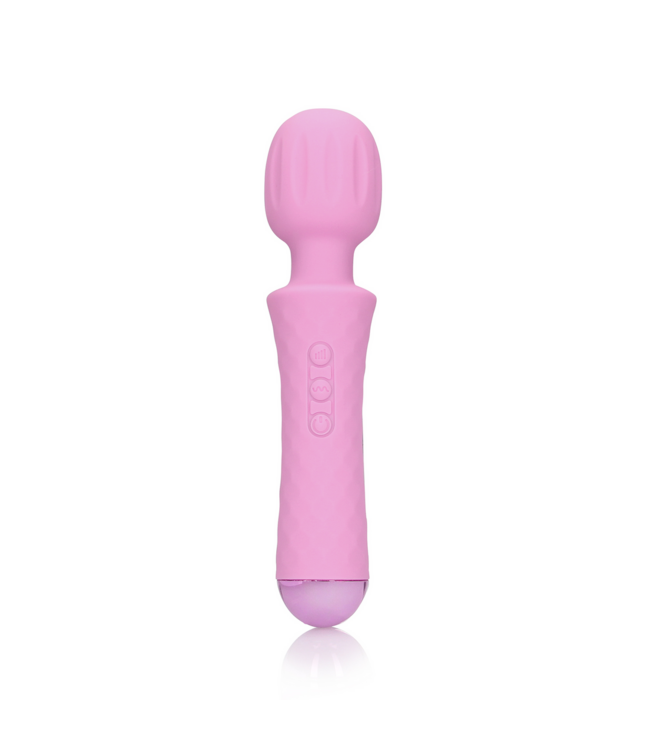 Loveline Fuchsia Compact Wand Vibrator – Ultimate Pleasure for You & Partner