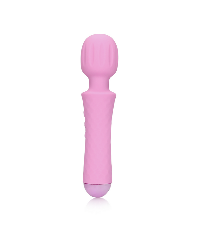 Loveline Fuchsia Compact Wand Vibrator – Ultimate Pleasure for You & Partner