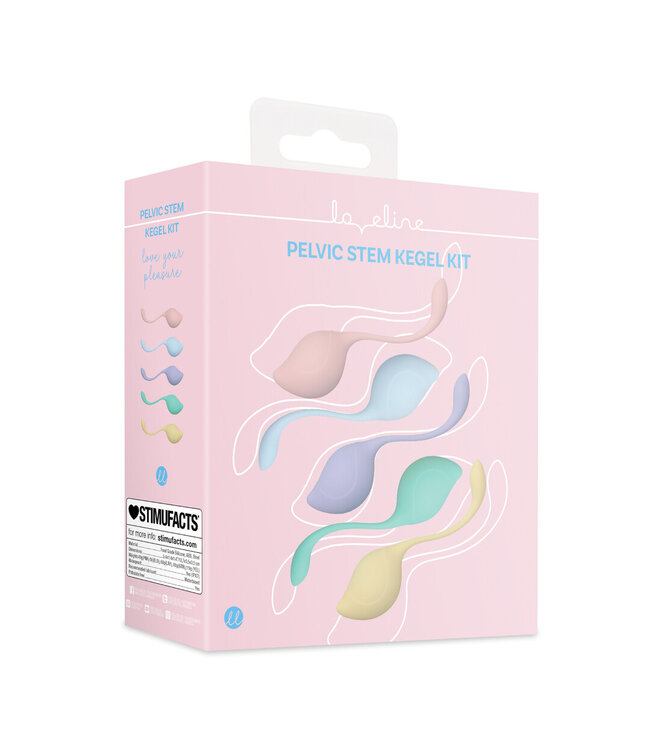 Loveline Loveline Multicolour Pelvic Floor Kegel Training Set with 5 Weights