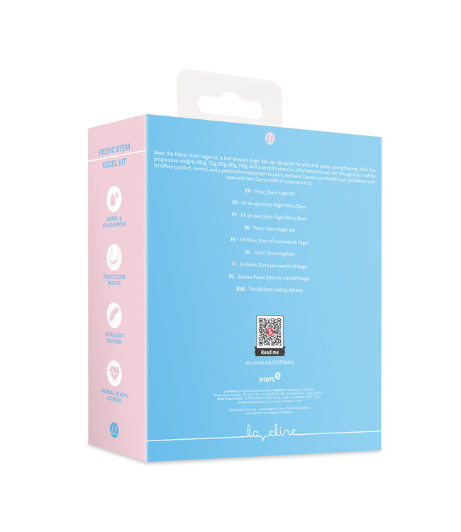 Loveline Loveline Pelvic Stem Kegel Set Met Vijf Progressieve Gewichten
