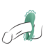 Loveline Ultra Soft Blue Grass Silicone Cock Ring - Enhance Erection & Stamina