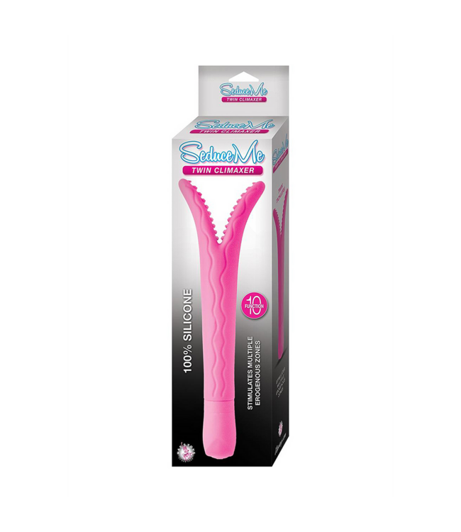 Nasstoys Seduce Me Twin Climaxer – 10-funktionaler Silikon Vibrator, wasserdicht