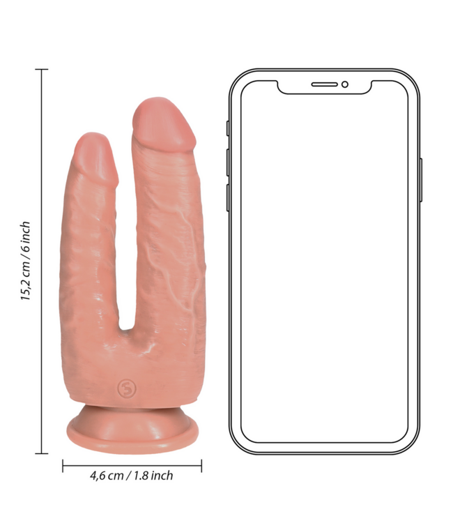 RealRock Realistischer Dildo mit Saugnapf – Intense Stimulation 15,2 cm