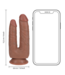 RealRock RealRock Realistische Dildo 4,5 cm Met Zuignap Voor Handsfree Gebruik