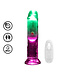 RealRock RealRock 16.5 cm LED Vibrating Dildo - Realistic, Transparent Pleasure