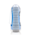 RealRock Compacte Blauw TPE Masturbator Met Ribbelstructuur Voor Intens Genot