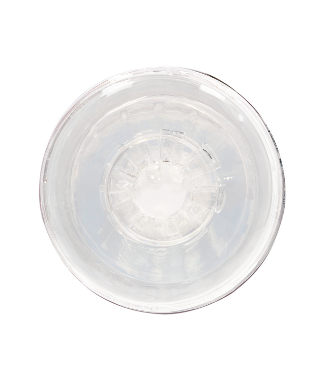 RealRock Transparent Easy Rider Masturbator – Ribbed for Ultimate Pleasure