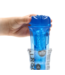 RealRock Easy Rider Blue Slim Masturbator - Realistic Compact Pleasure Toy