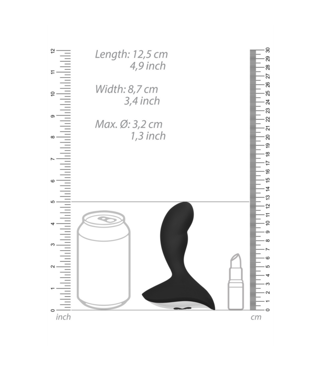 Sono Oplaadbare SONO Anale P-Spot Vibrator Met 10 Snelheden En Afstandsbediening