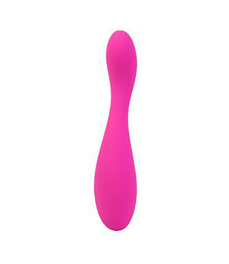 Topco Siliconen Vibrator 10 cm Met 6 Vibratie- En Pulsatiemodi | Oplaadbaar En Waterdicht