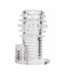 XR Brands Intense Pleasure Vibrating Textured Erection Sleeve with Adjustable Strap