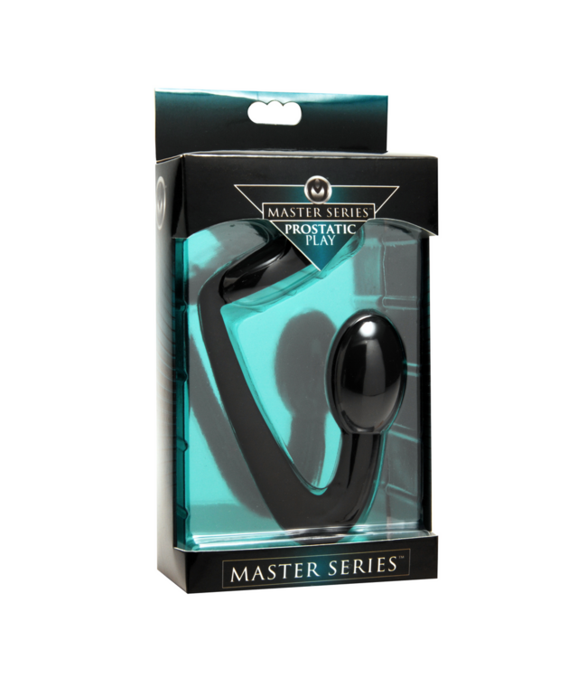 XR Brands Siliconen Cockring Met Prostaatplug Voor Gerichte P-Spot Stimulatie