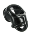XR Brands Comfort Control Tight Chastity Cage with TPR Divider for Secure Fit