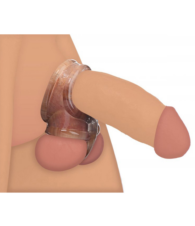 XR Brands Annex Clear – Stretchy Erection Enhancer for Intense Pleasure and Performance