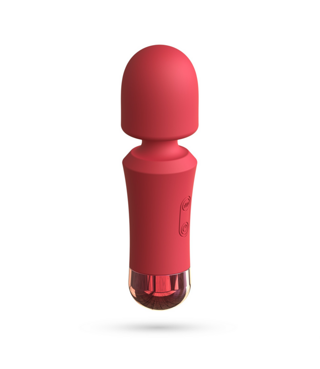 Crushious Wanda Mini Massager: Powerful, Rechargeable, 10 Vibes, Splashproof