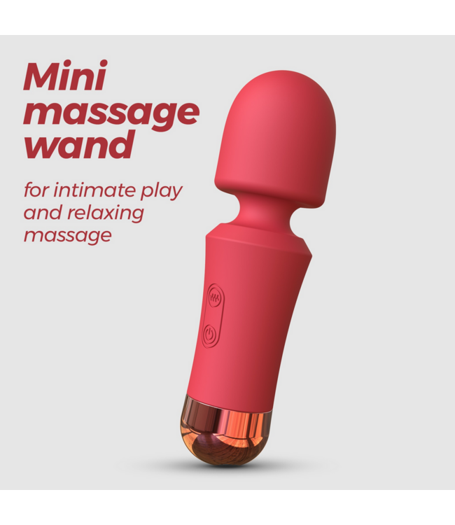 Crushious Wanda Mini-Stabmassagegerät | 10 Stufen, kompakt & spritzwassergeschützt