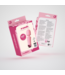 Crushious Crushious Mini Wandmassager Roze Met 10 Vibratiestanden En USB-Oplaadbaar