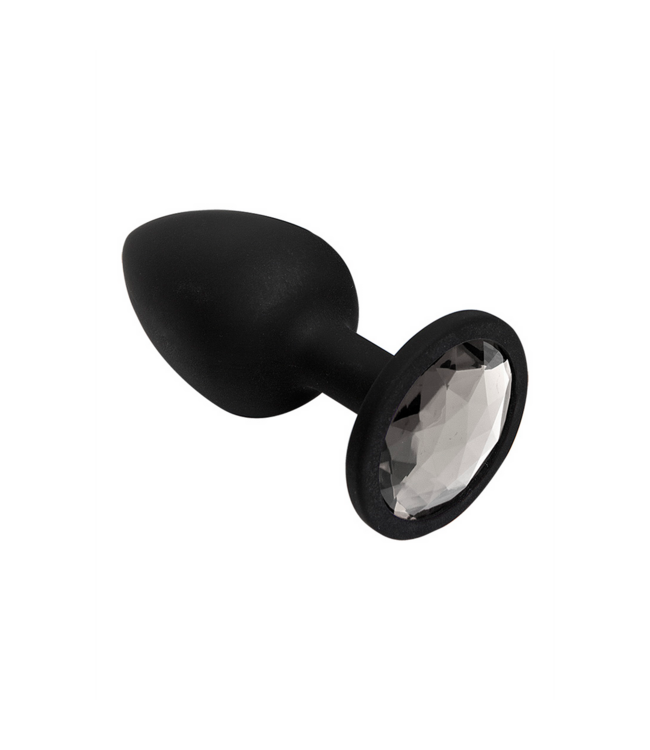 Doc Johnson Doc Johnson Spade Butt Plug Klein 7,4 cm Siliconen Met Pastelkleurige Edelstenen
